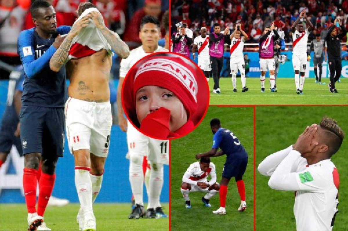 Las desgarradoras fotos de Perú luego de ser eliminados del Mundial de Rusia 2018