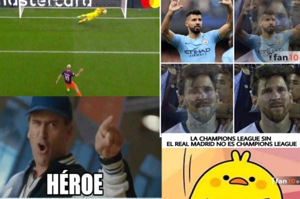 Los memes destrozan al 'Kun' Agüero tras derrota del Manchester City ante el Tottenham