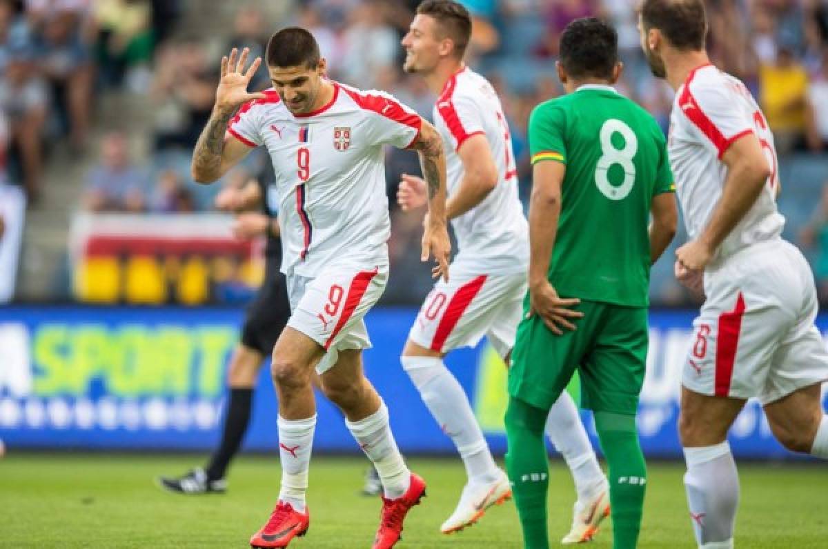 Serbia despedaza a Bolivia e ilusiona antes de su debut en el Mundial de Rusia  