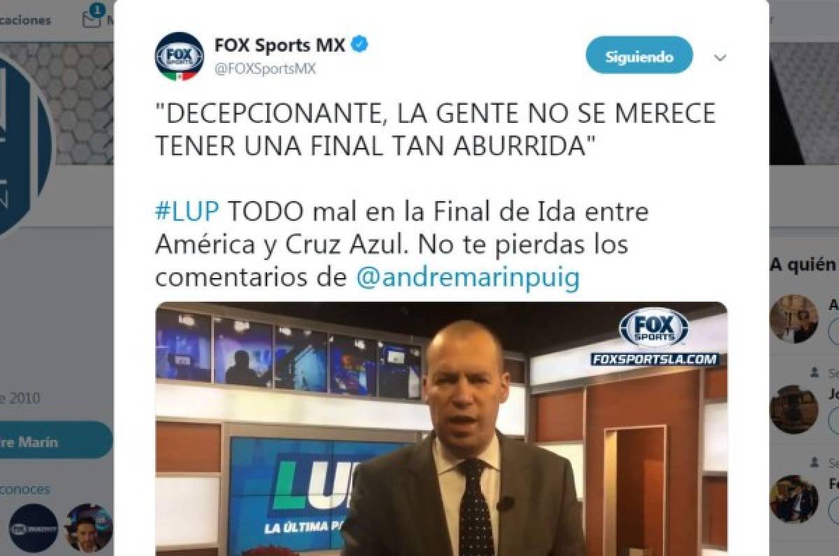 Sin piedad: Los periodistas deportivos mexicanos le pegan duro a la final de Liga MX