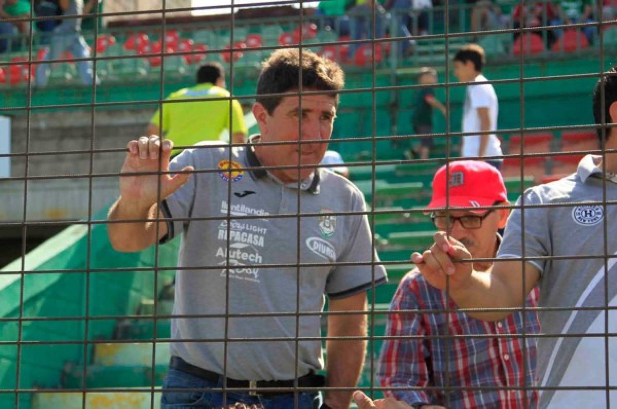 ﻿Héctor Vargas dirigió a Marathón desde la gradería del Yankel Rosenthal