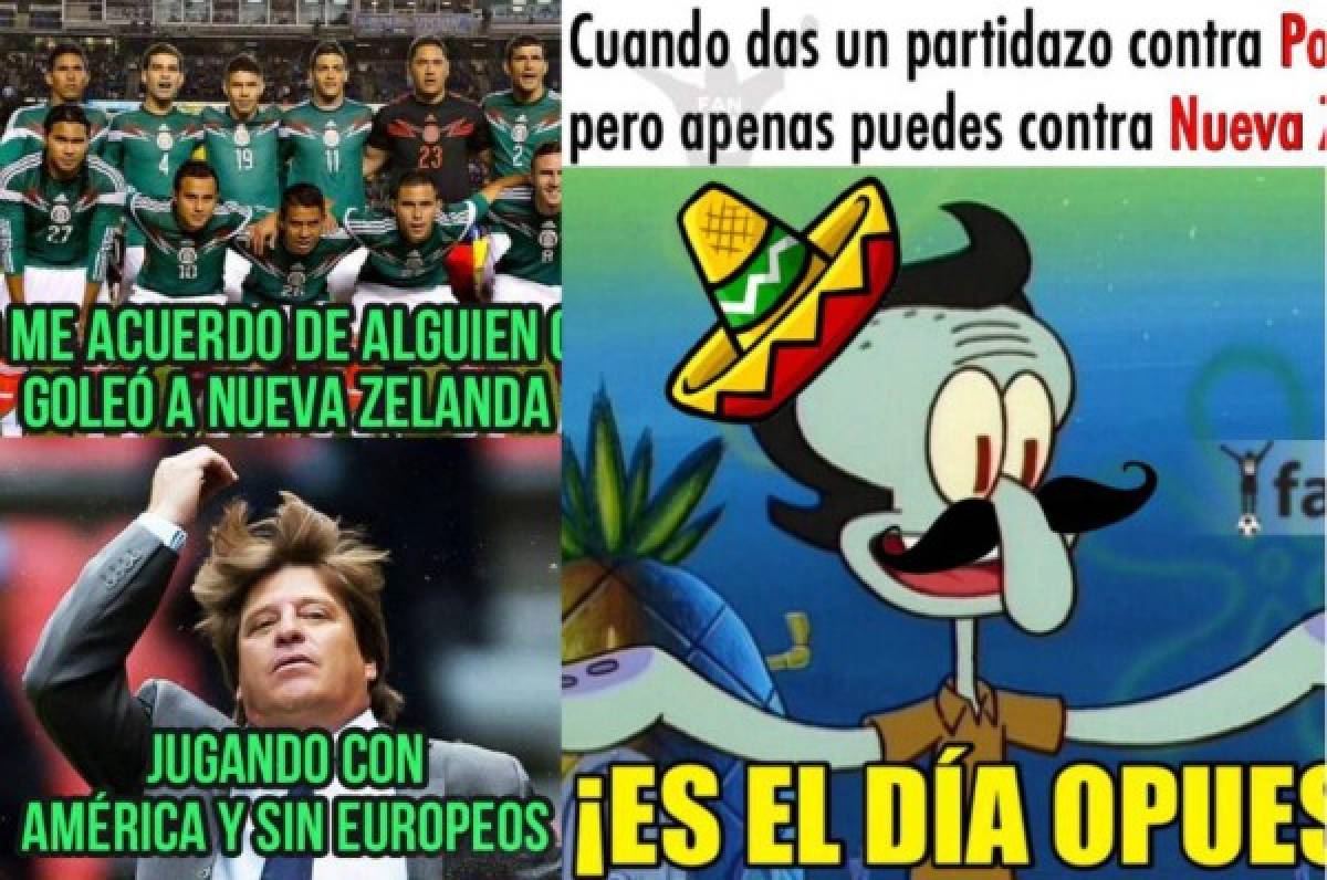 Imperdibles: Los mejores memes del México-Nueva Zelanda en la Copa Confederaciones