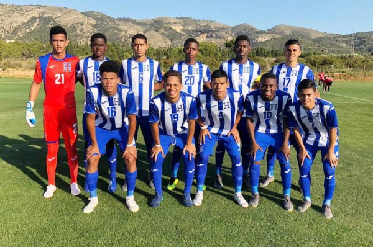 Sub-20 de Honduras gana su primer amistoso de su gira en Europa
