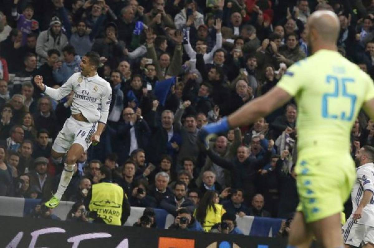 La JOYA DE GOL de Casemiro frente al Napoli