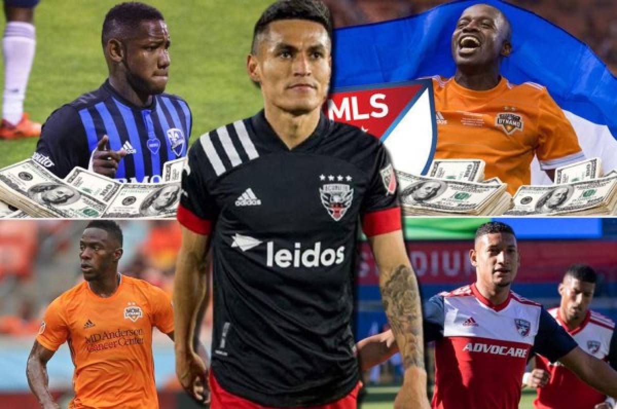 ¿Quién es el mejor pagado? La MLS destapa los salarios de los jugadores hondureños en sus clubes
