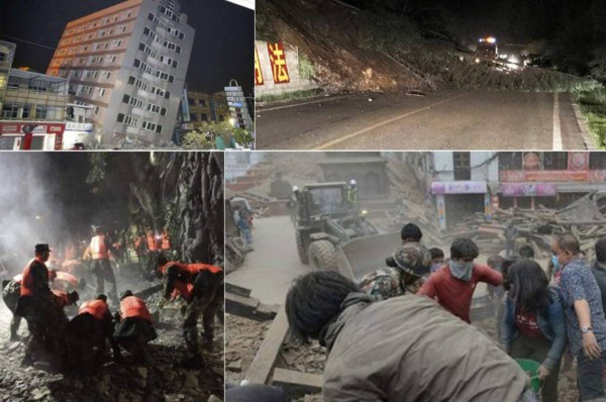 Imágenes de terror: Fuerte terremoto provoca 19 muertos, 200 heridos y 30 mil turistas evacuados en China