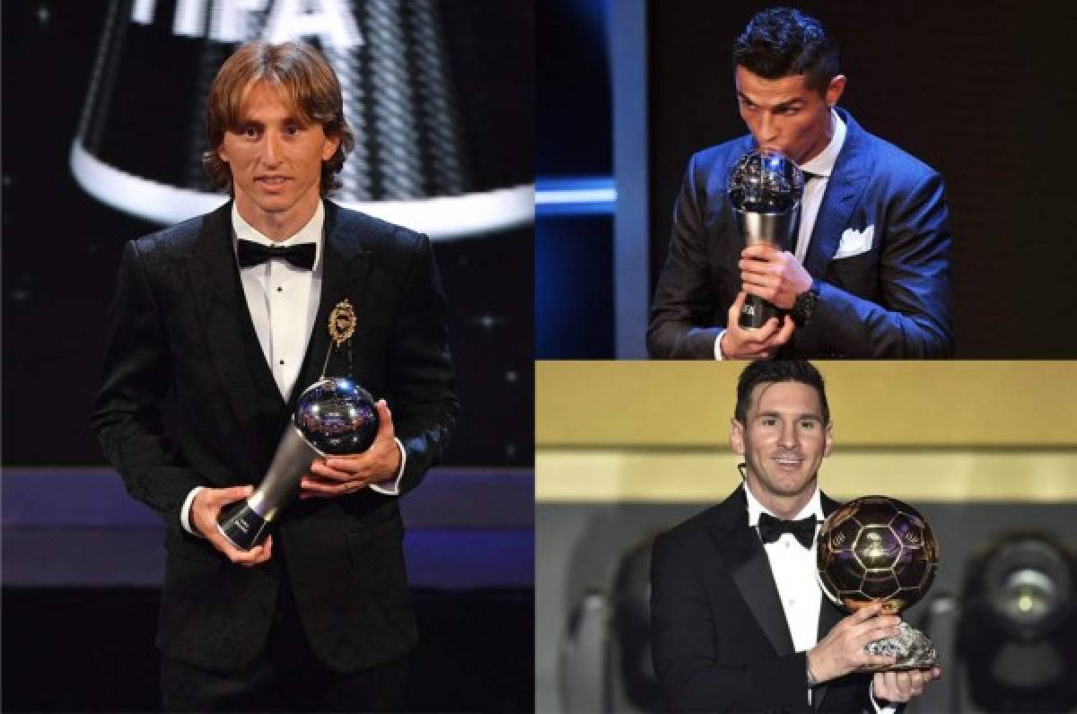 Luka Modric acaba con el reinado de Cristiano Ronaldo y Leo Messi