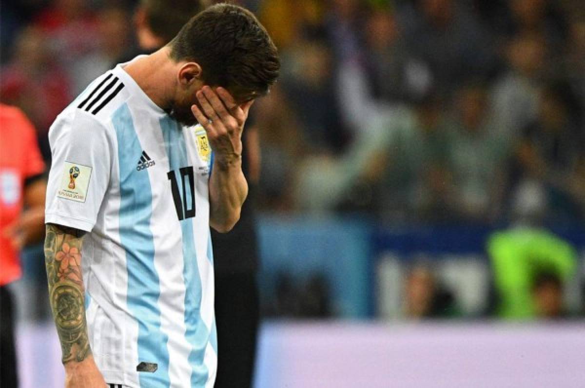 Periodistas argentinos piden que Messi no juegue ante Nigeria en Rusia 2018