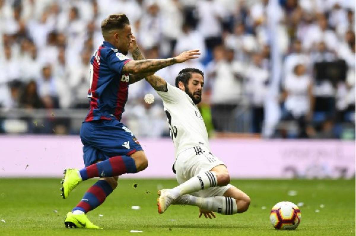 Mal inicio de partido para el Real Madrid que busca la remontada.