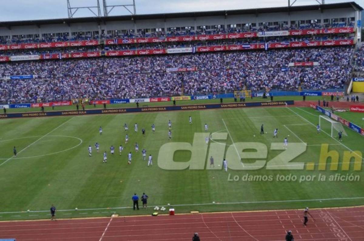¡LLENAZO! El estadio Olímpico se fulea para el juego de Honduras ante Australia