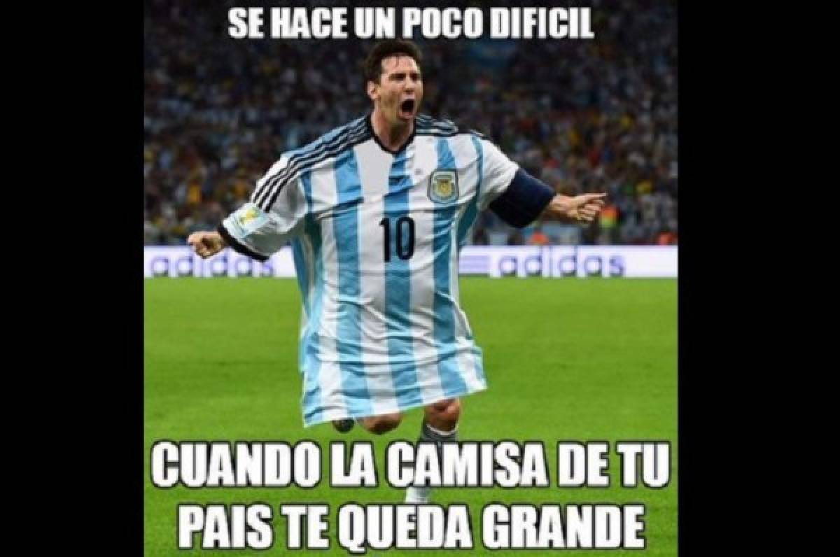 Memes atacan a Messi y ridiculizan a Argentina tras perder ante Colombia
