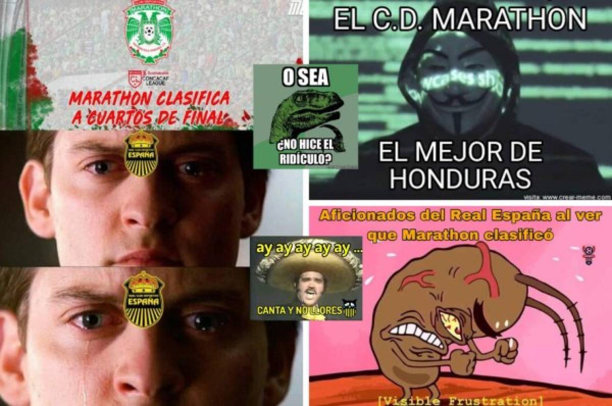 Los jocosos memes del pase de Marathón en Liga Concacaf, destrozan a Real España
