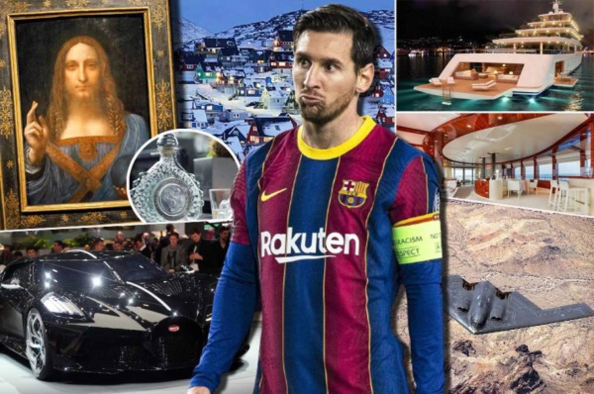 Las diez locuras que Messi se podría comprar ganando 264 euros por minuto: una es de origen mexicano