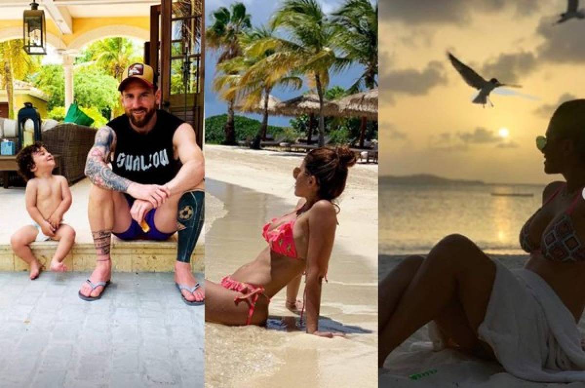 Fotos: Antonela Rocuzzo deslumbra con su cuerpazo en las vacaciones junto a Messi