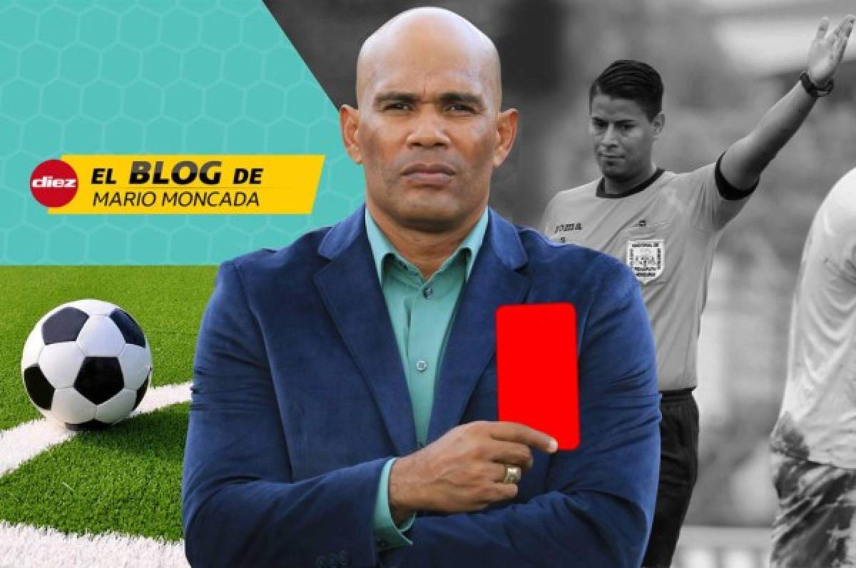 Mario Moncada: 'El sobrepeso del árbitro Manuel Zelaya es notorio'