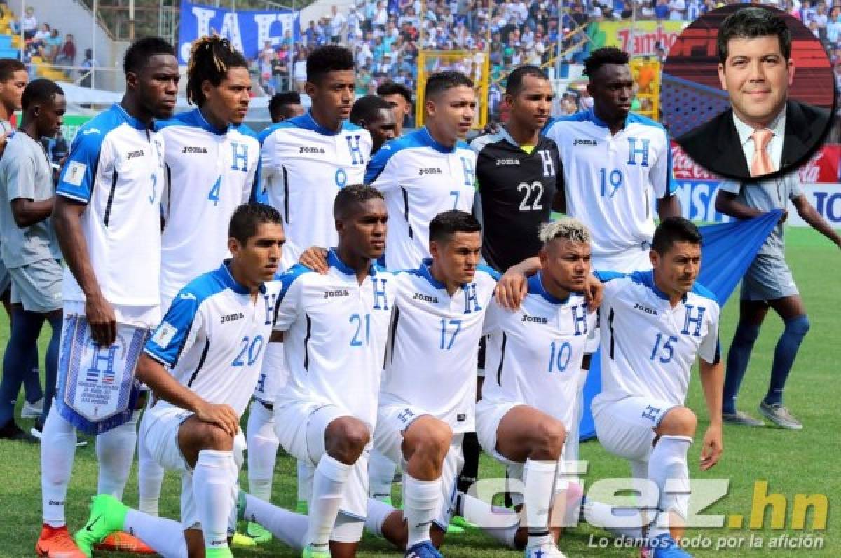 Fernando Palomo: 'No creo que Honduras merezca estar en el Mundial de Rusia'