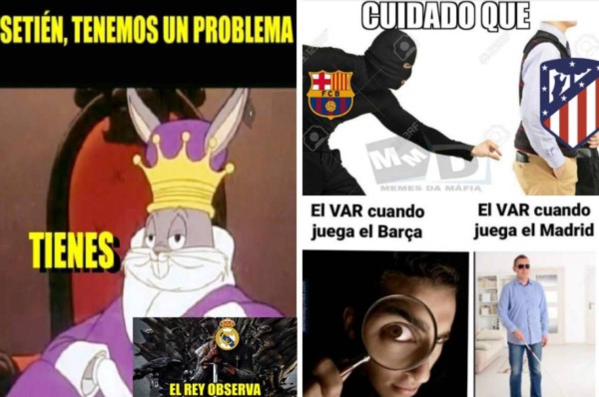 Messi, el VAR y Barcelona, protagonista de los memes tras el empate ante el Atlético en LaLiga