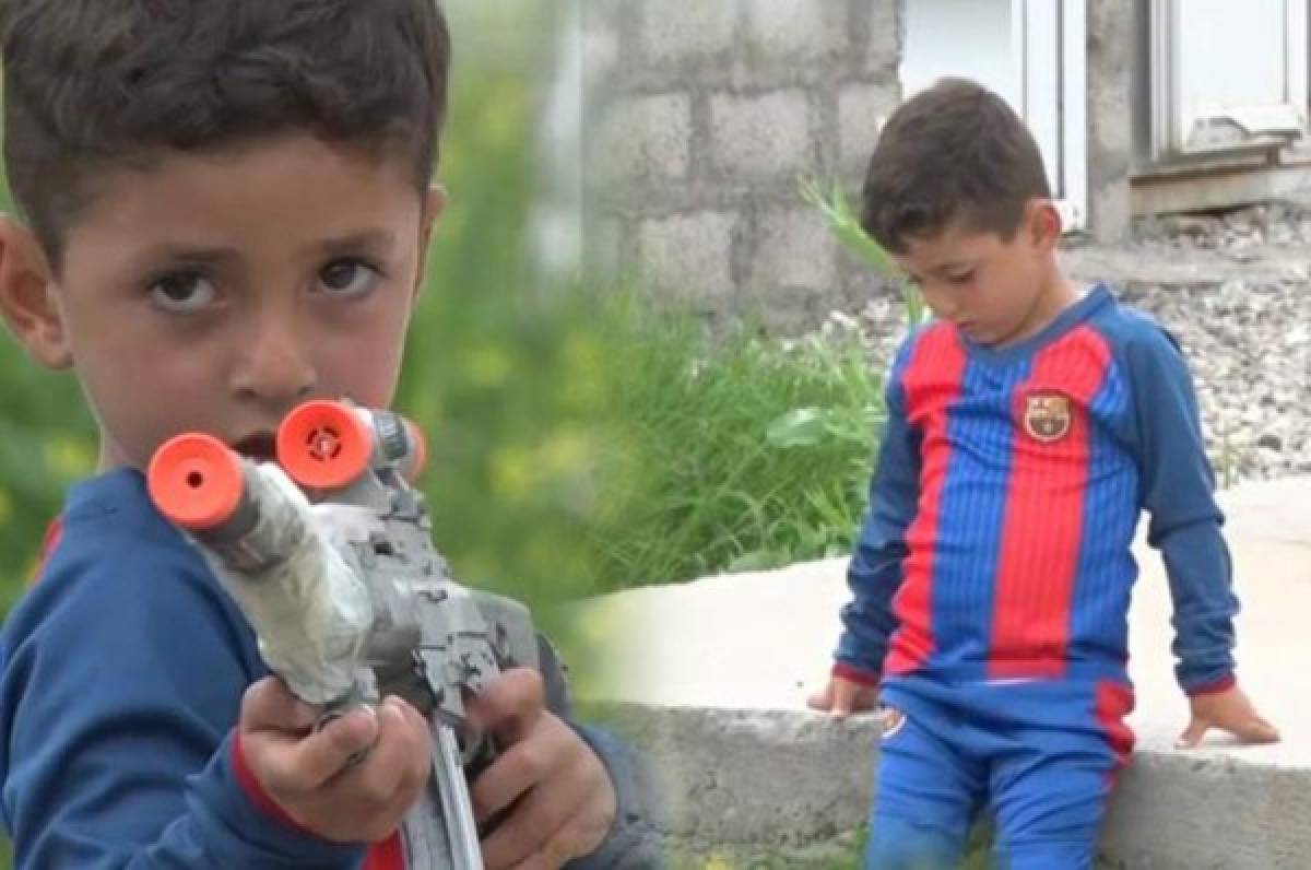 Revelan la historia de cómo terroristas le cambiaron la vida al Messi de Irak