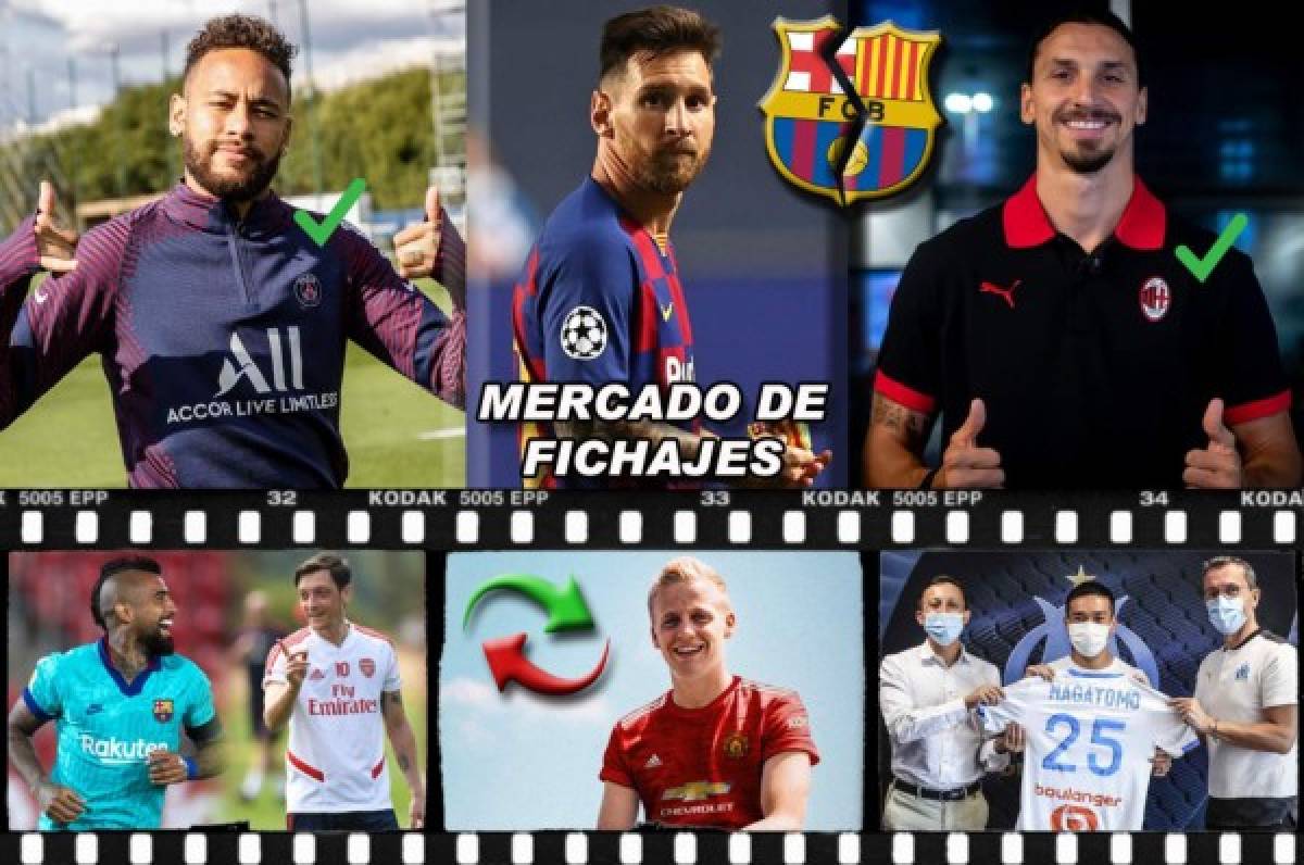 Mercado: Messi elige nuevo club, Neymar desvela su futuro y el Inter se refuerza con figura del Barcelona
