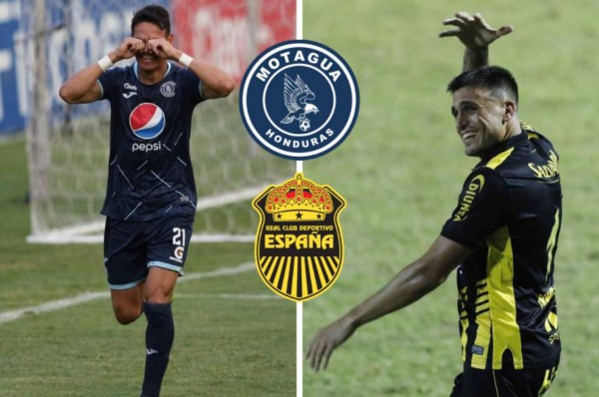 Moreira vs Rocca, un duelo de goleadores en Motagua vs Real España