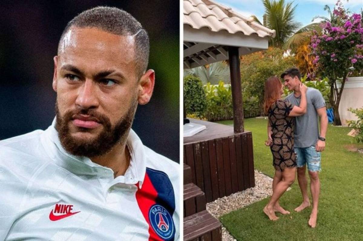 Filtran un audio de Neymar insultando a Tiago Ramos, el novio de su mamá