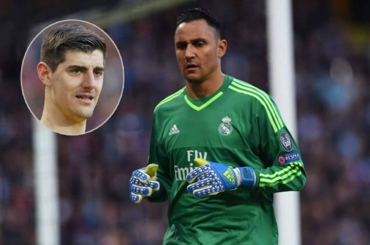 ¡Keylor Navas se pronuncia sobre llegada de Courtois al Real Madrid!