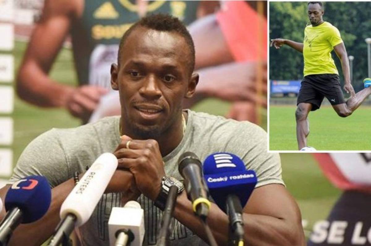 Usain Bolt entrenará con el Borussia Dortmund y pide una oportunidad para jugar