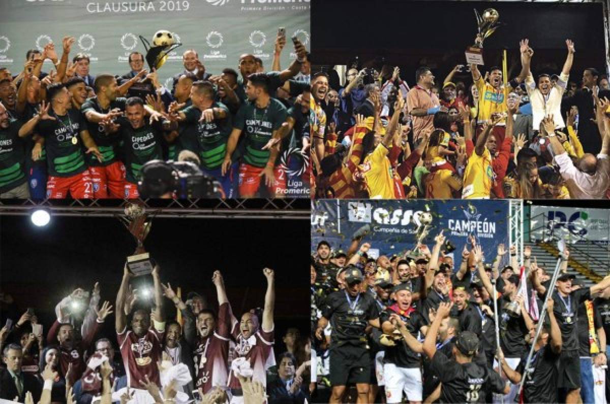 Top: Estos son los últimos 15 clubes campeones en Costa Rica