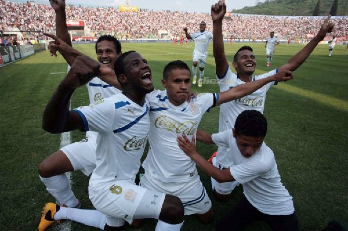 Así alineó el último Olimpia que remontó en una final en Honduras