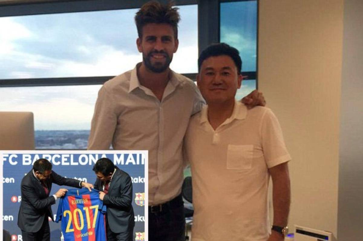 Piqué y Shakira ayudaron al Barca a conseguir millonario contrato