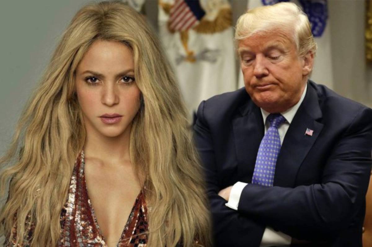 Shakira le tira con todo a Donald Trump tras perder las elecciones en Estados Unidos