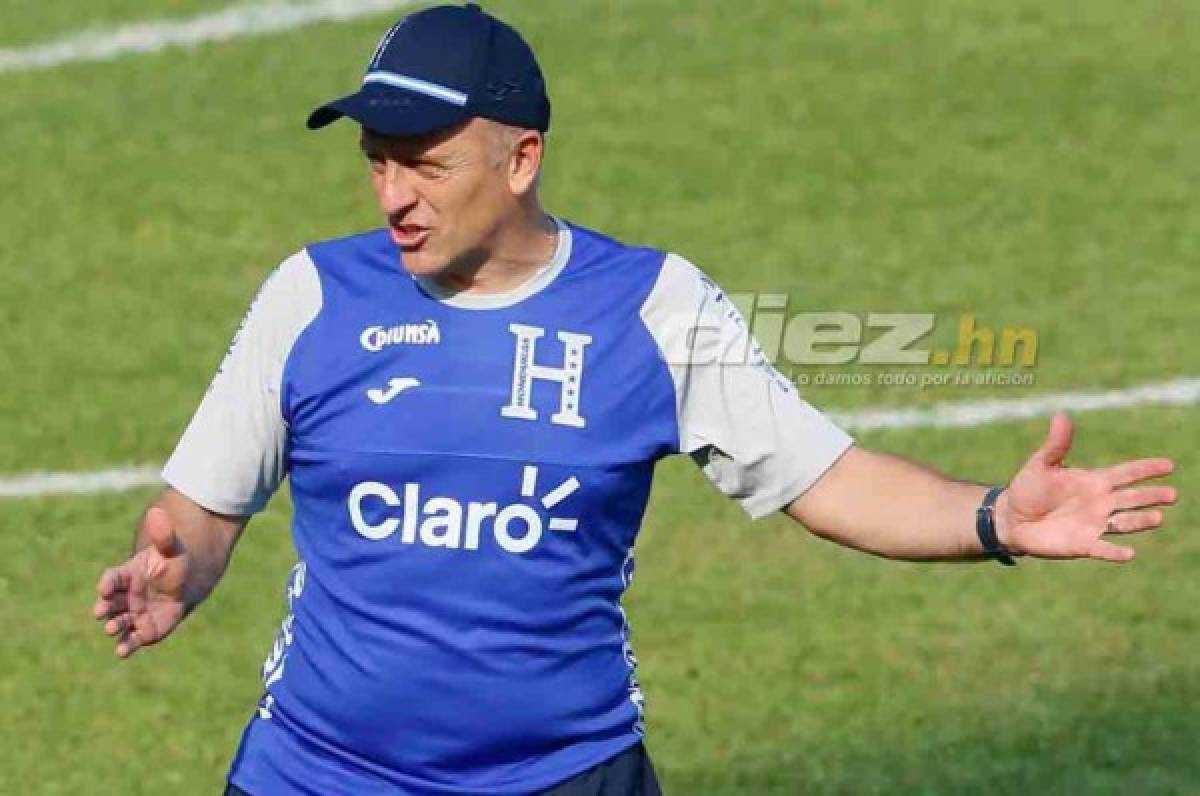 La primera alineación titular de Fabián Coito con la Selección de Honduras