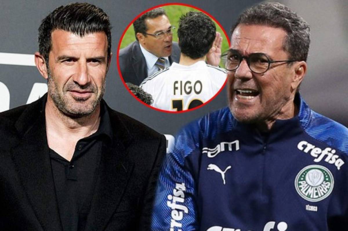 La pelea entre Figo y Luxemburgo tras compartir en el Real Madrid: ''Fiera, para mí fue el peor, muy malo''