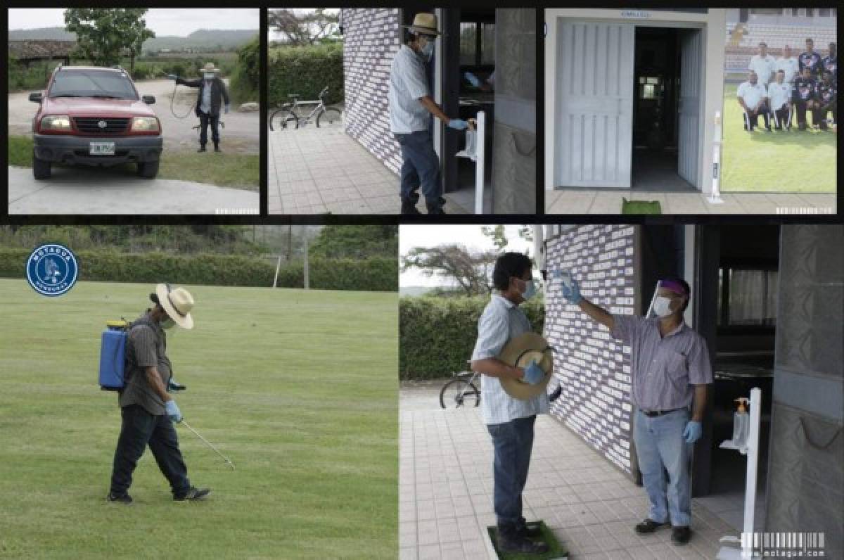 Fotos: Motagua prepara su sede para el inicio de la pretemporada de cara al Apertura