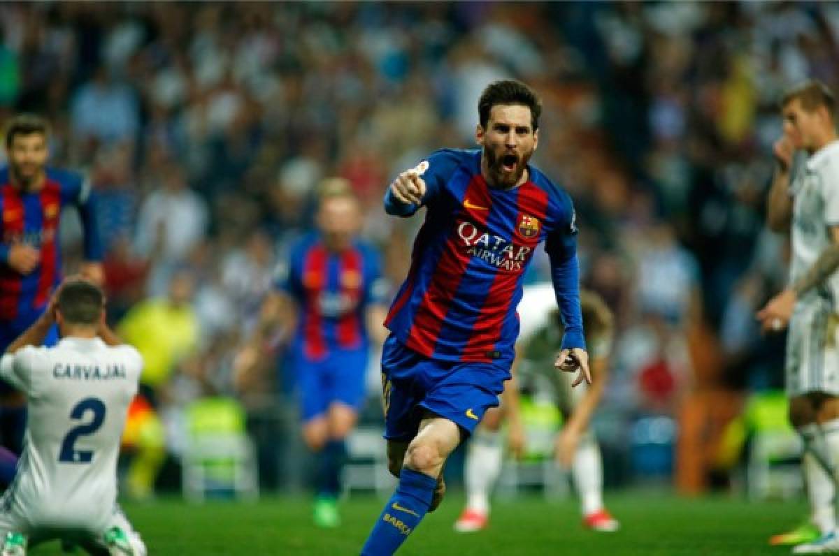 Messi se luce en el clásico español y le da el triunfo al Barcelona