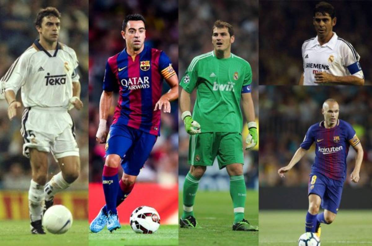 TOP: los jugadores que más clásico Real Madrid-Barcelona han disputado