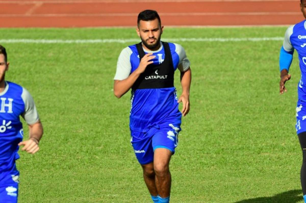 Jorge Álvarez ya se entrenó y jugaría ante Jamaica en el estreno de Honduras en los Panamericanos