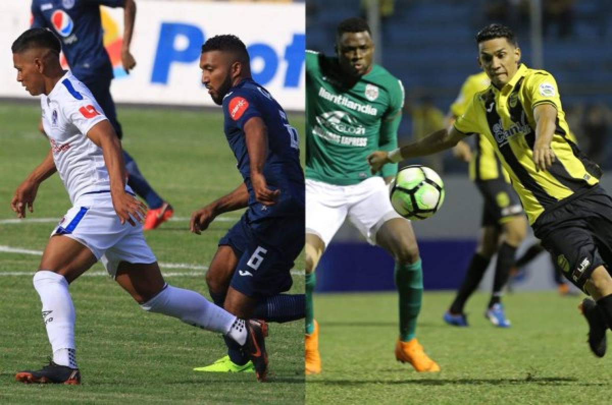 Las bajas de Motagua, Olimpia y Real España para el clásico