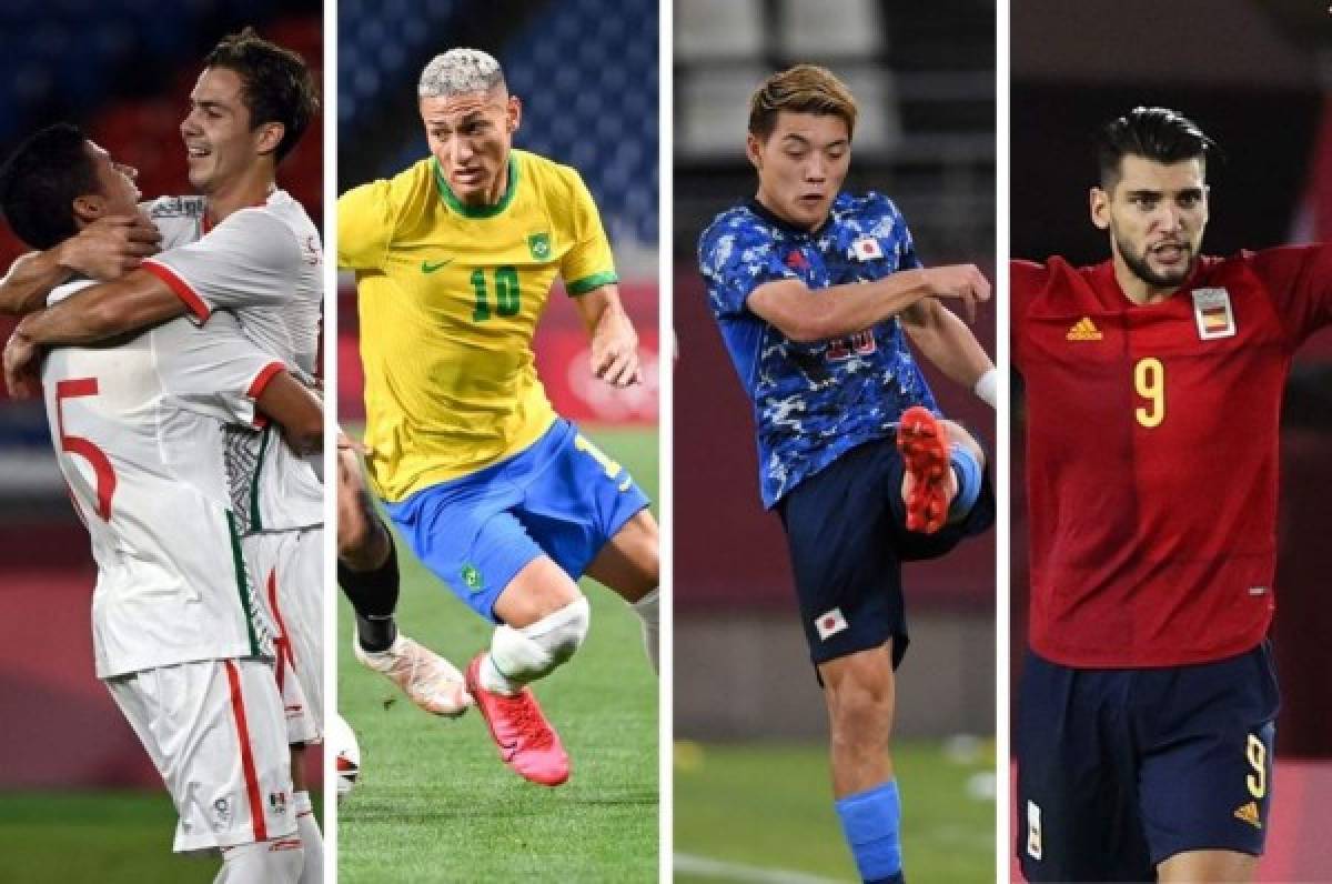 Definidos: Así se van a jugar las semifinales de fútbol en los Juegos Olímpicos de Tokio 2021