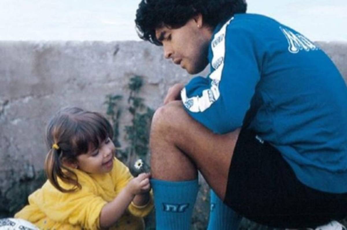 El conmovedor mensaje de despedida de Dalma, hija de Diego Maradona: 'Estoy destruida'