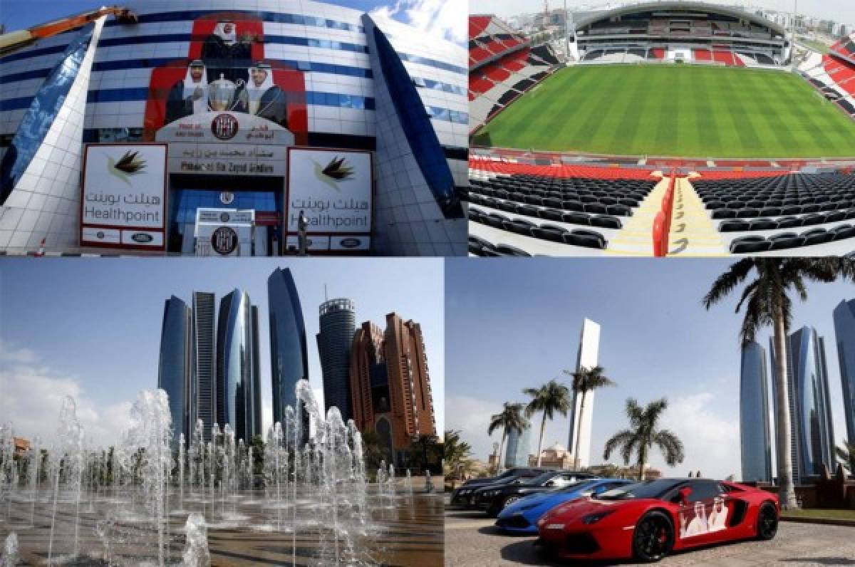 Estadio de última 'generación' y un hotel de lujo rodean al Real Madrid en Abu Dhabi
