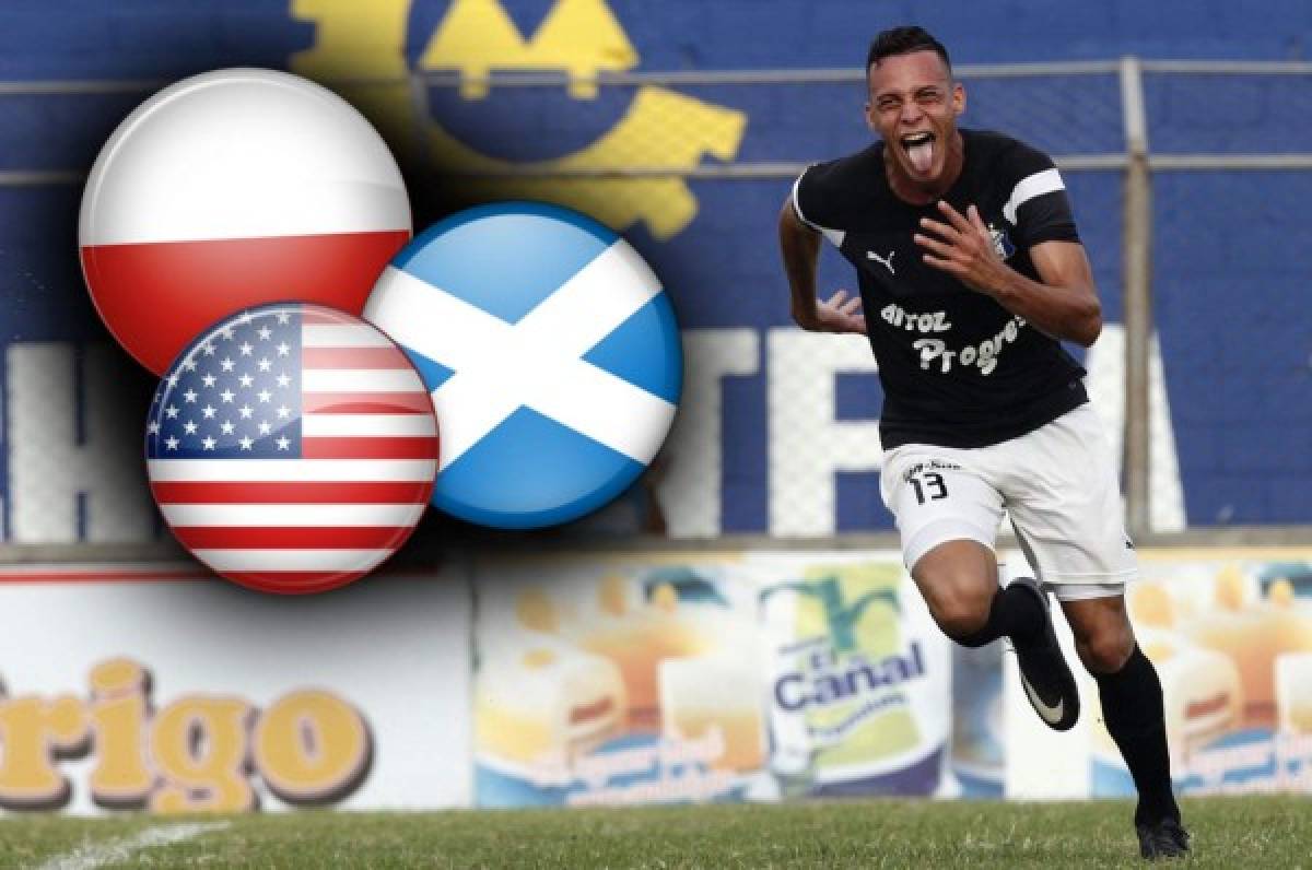 El delantero hondureño Ángel Tejeda apunta a la MLS, Escocia o Polonia