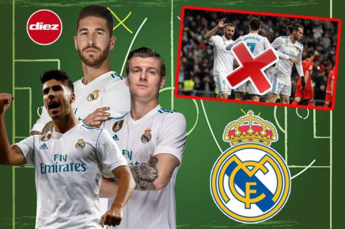 ¡SIN LA BBC! Así sería el revolucionado 11 del Real Madrid para la temporada 2018-19
