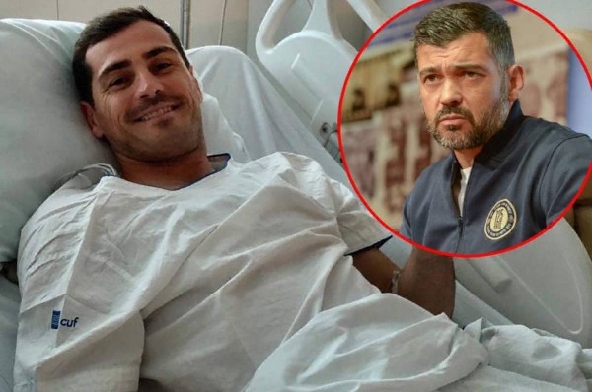 Técnico del Porto y su mensaje sobre el estado de salud de Iker Casillas