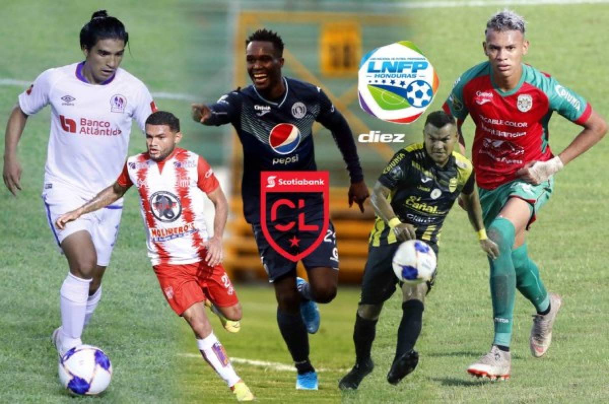 Sin feriado: Así se disputarán las jornadas 10 y 11 en Honduras con Liga Concacaf entre semana