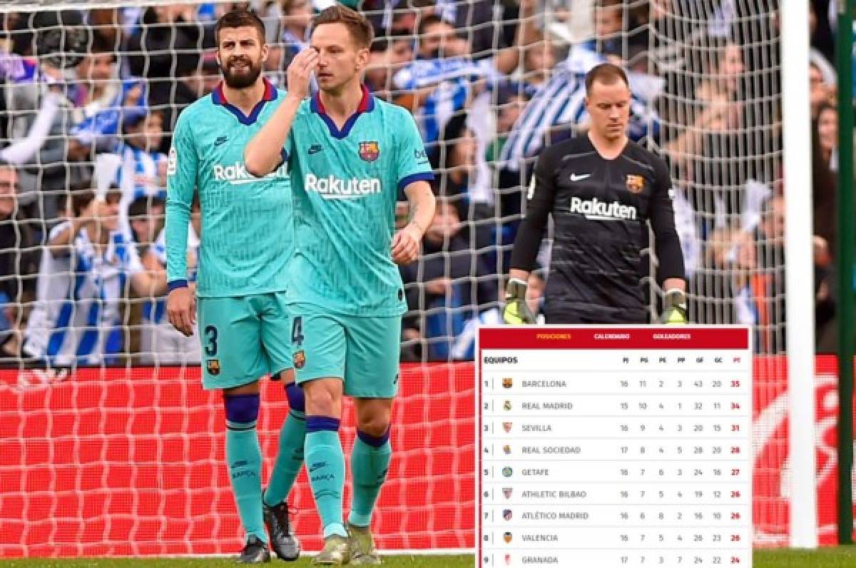Tabla de posiciones de la Liga Española: Barcelona falla y Real Madrid buscará el liderato