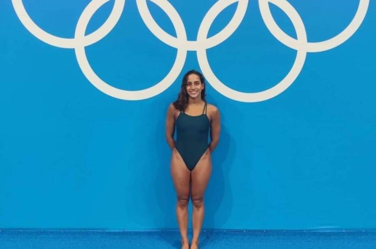 La nadadora Julimar Ávila dice adiós a los Juegos Olímpicos de Tokio como histórica semifinalista de Honduras