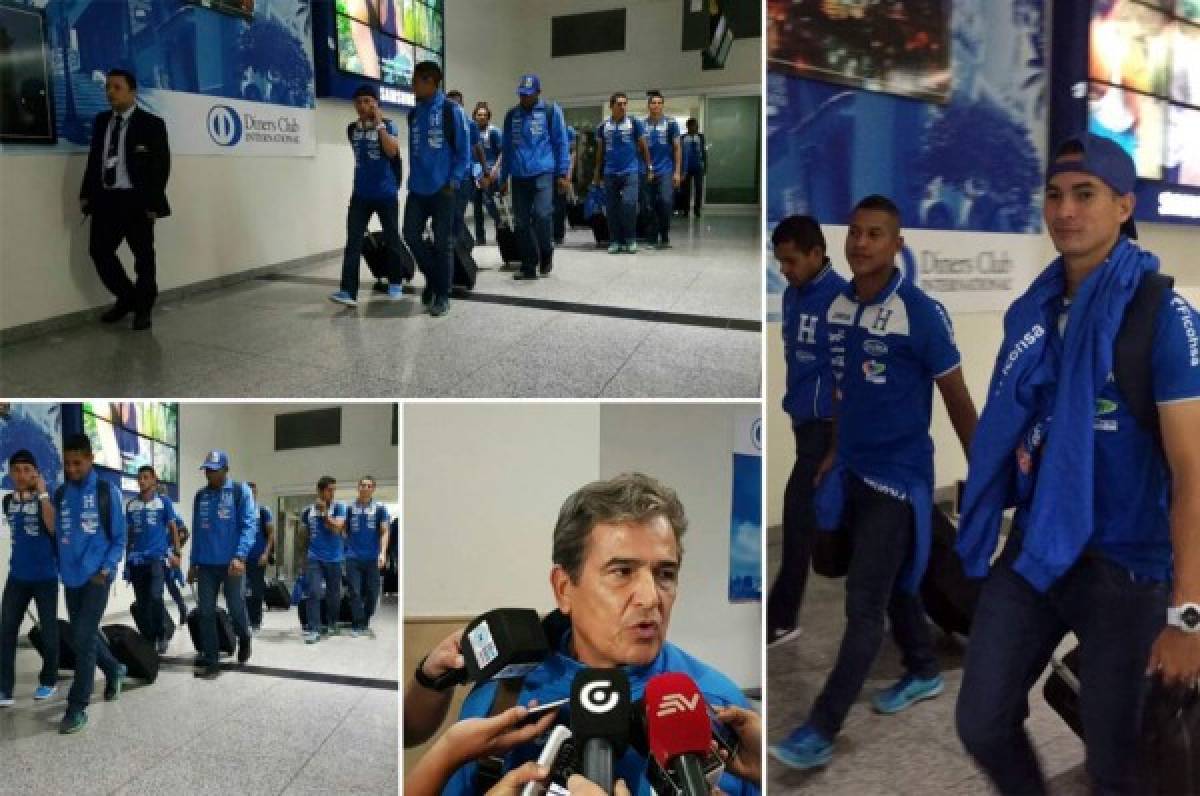 La Selección de Honduras arriba a Guayaquil para el amistoso con Ecuador