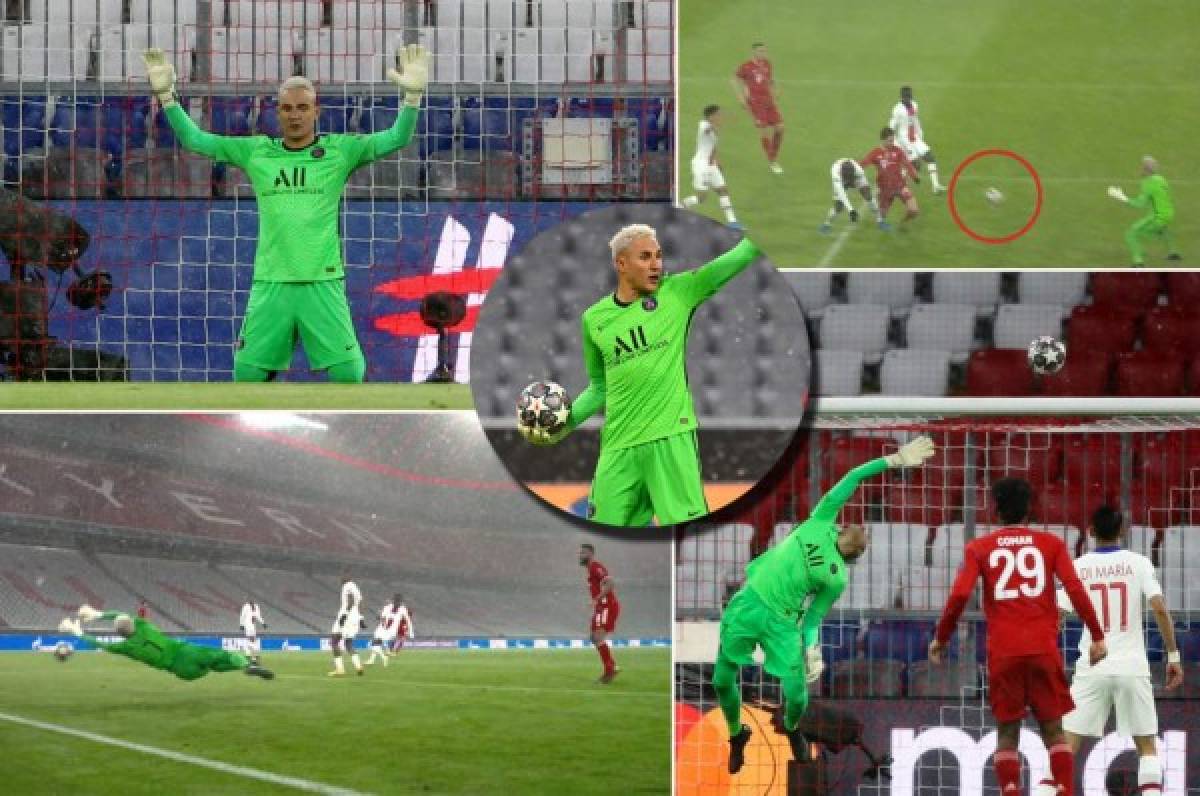 ''Está loco'': así fue el tremendo show de Keylor Navas ante el Bayern Múnich en la Champions