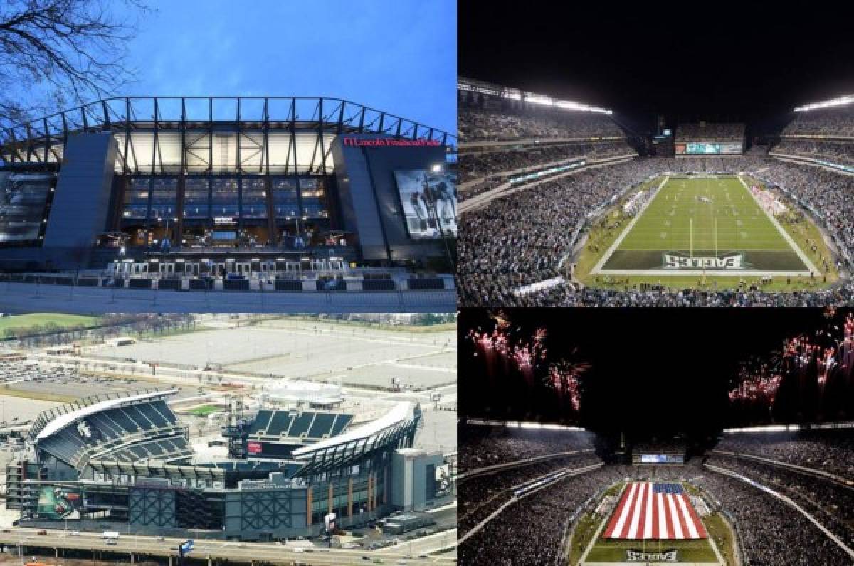 Estadio de primer mundo, el Lincoln Financial Field es el estadio de los Philadelphia Eagles